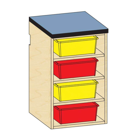 Base Open Tote Storage - mediatechnologies