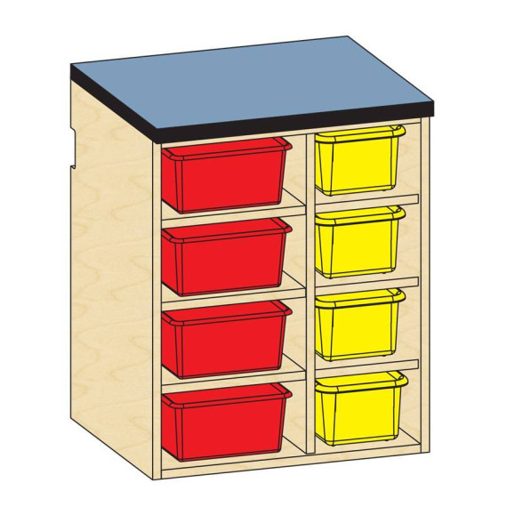 Base Open Tote Storage - mediatechnologies