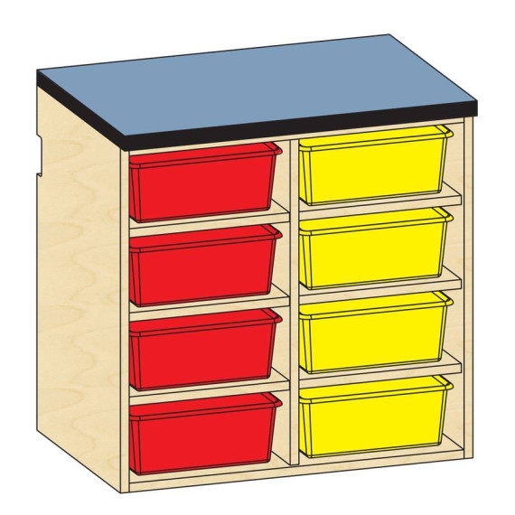 Base Open Tote Storage - mediatechnologies